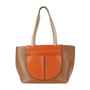 TOD'S Brown Leather Shoulder Bag